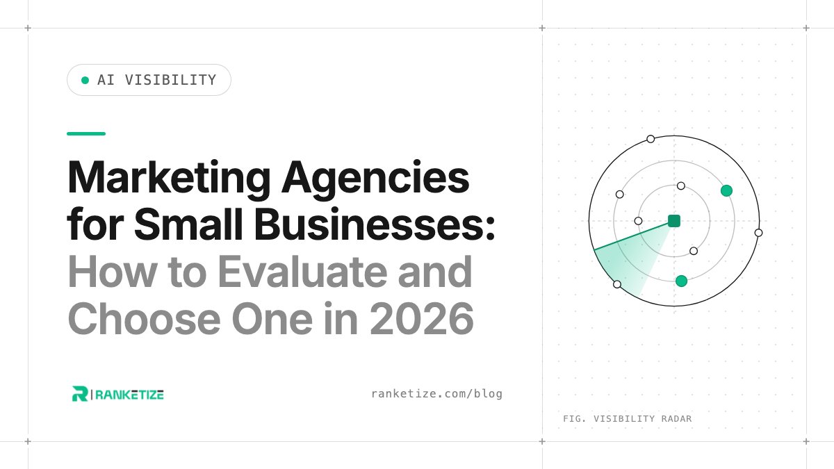Marketing Agencies for Small Businesses: How to Evaluate and Choose One in 2026